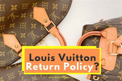 louis vuitton in store return policy